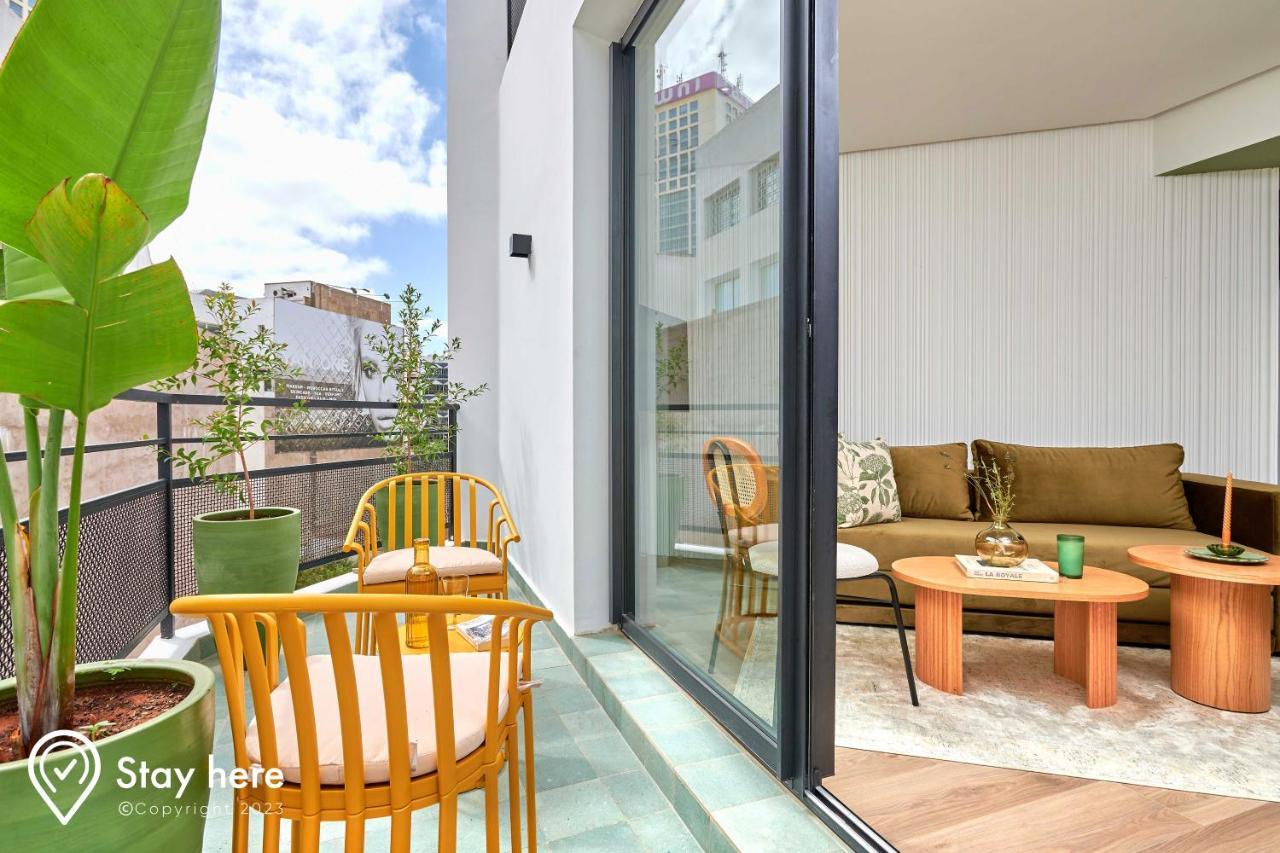 Stayhere Casablanca - Maarif - Elite Residence Exteriör bild