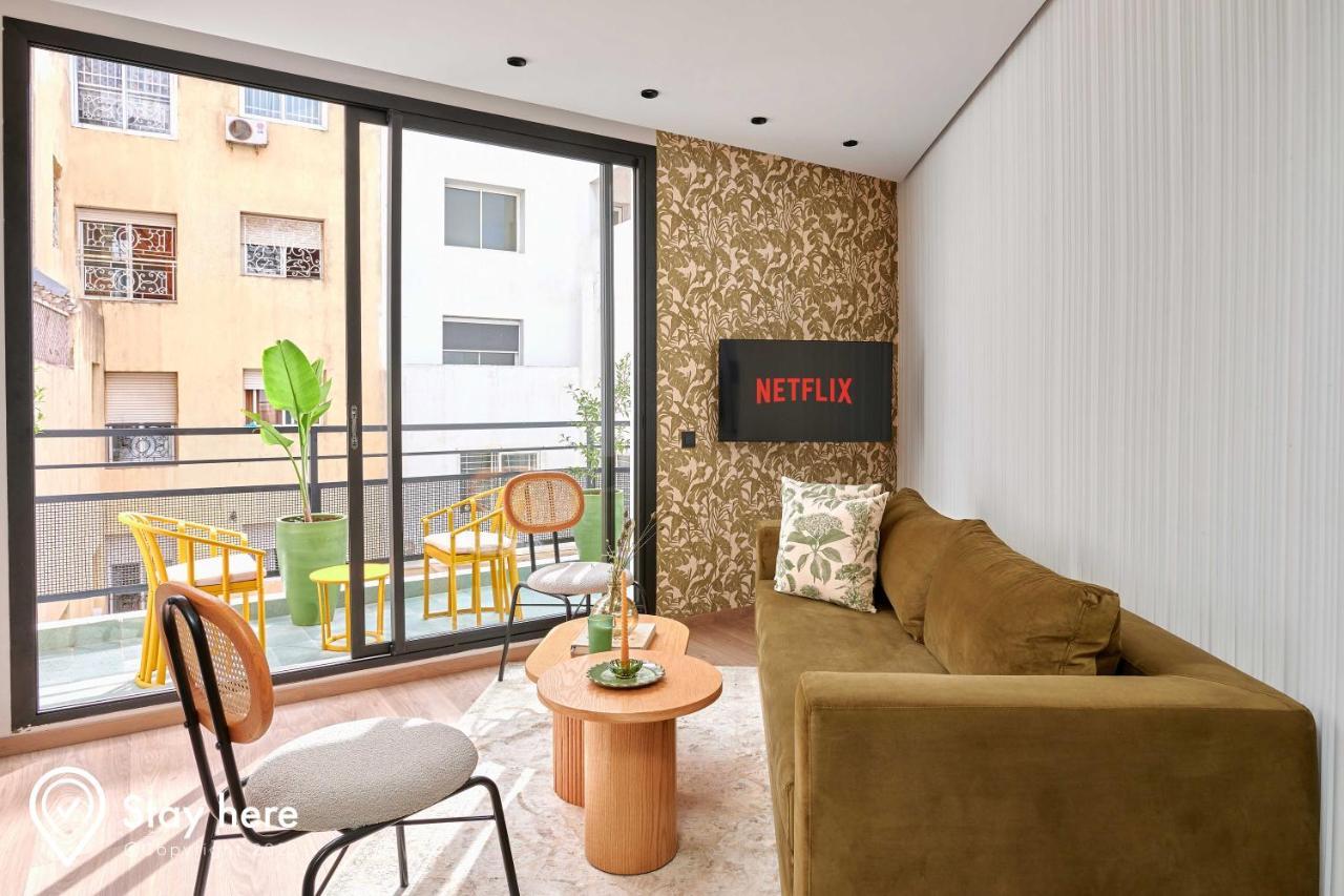 Stayhere Casablanca - Maarif - Elite Residence Exteriör bild