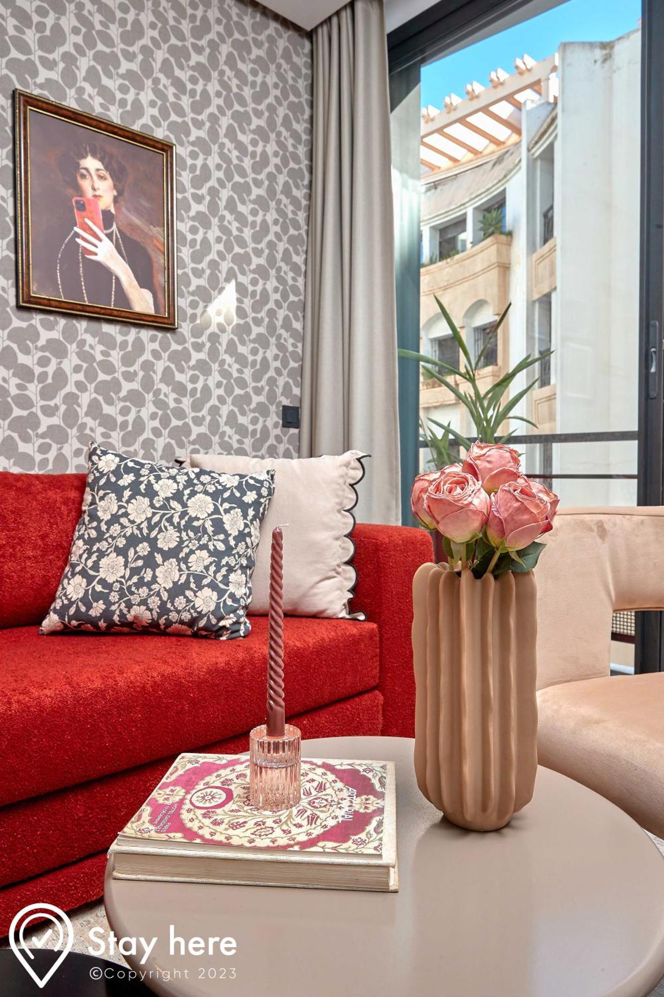 Stayhere Casablanca - Maarif - Elite Residence Exteriör bild