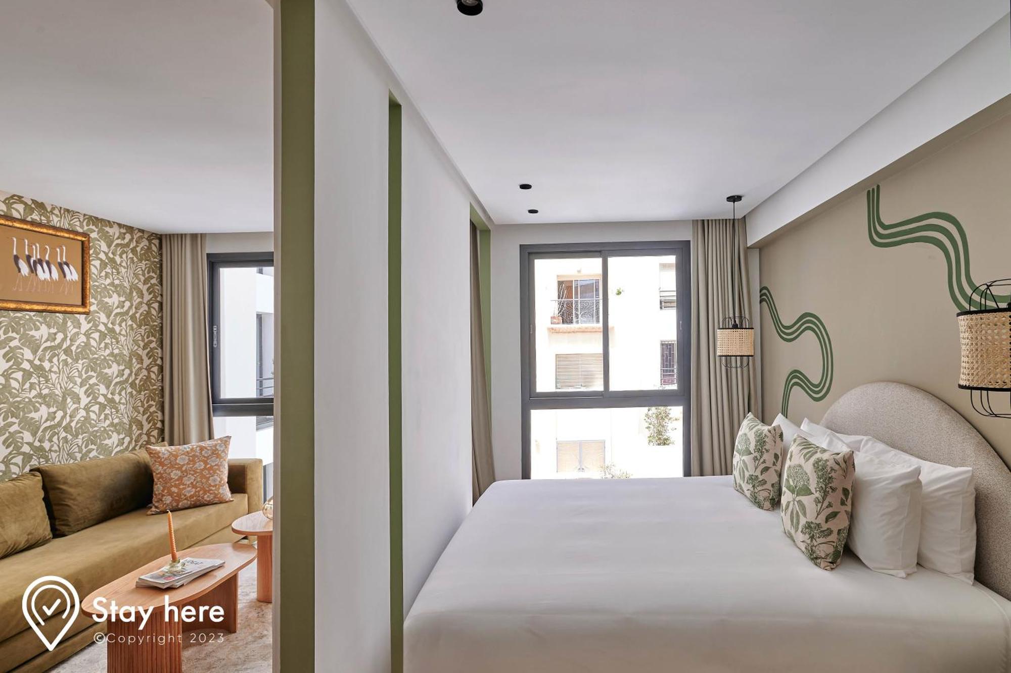Stayhere Casablanca - Maarif - Elite Residence Exteriör bild
