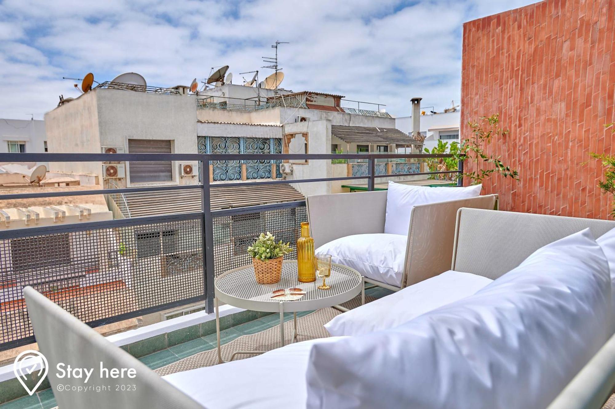 Stayhere Casablanca - Maarif - Elite Residence Exteriör bild